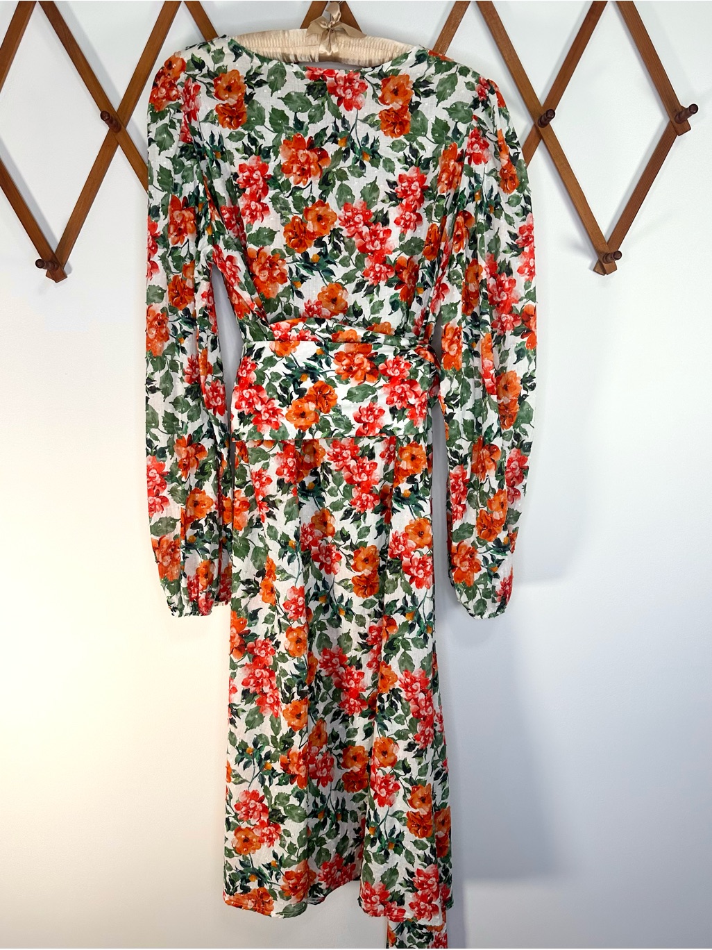 Loud Bodies Floral Cotton Swiss Dot Midi Dress - Xxl - Cottagecore — image 2 of 8